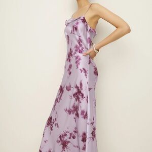 Reformation Aribella Silk Dress